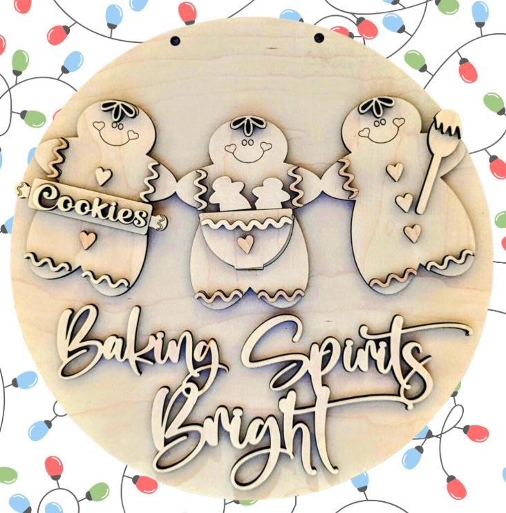 DIY 18” Round Baking Spirit Bright
